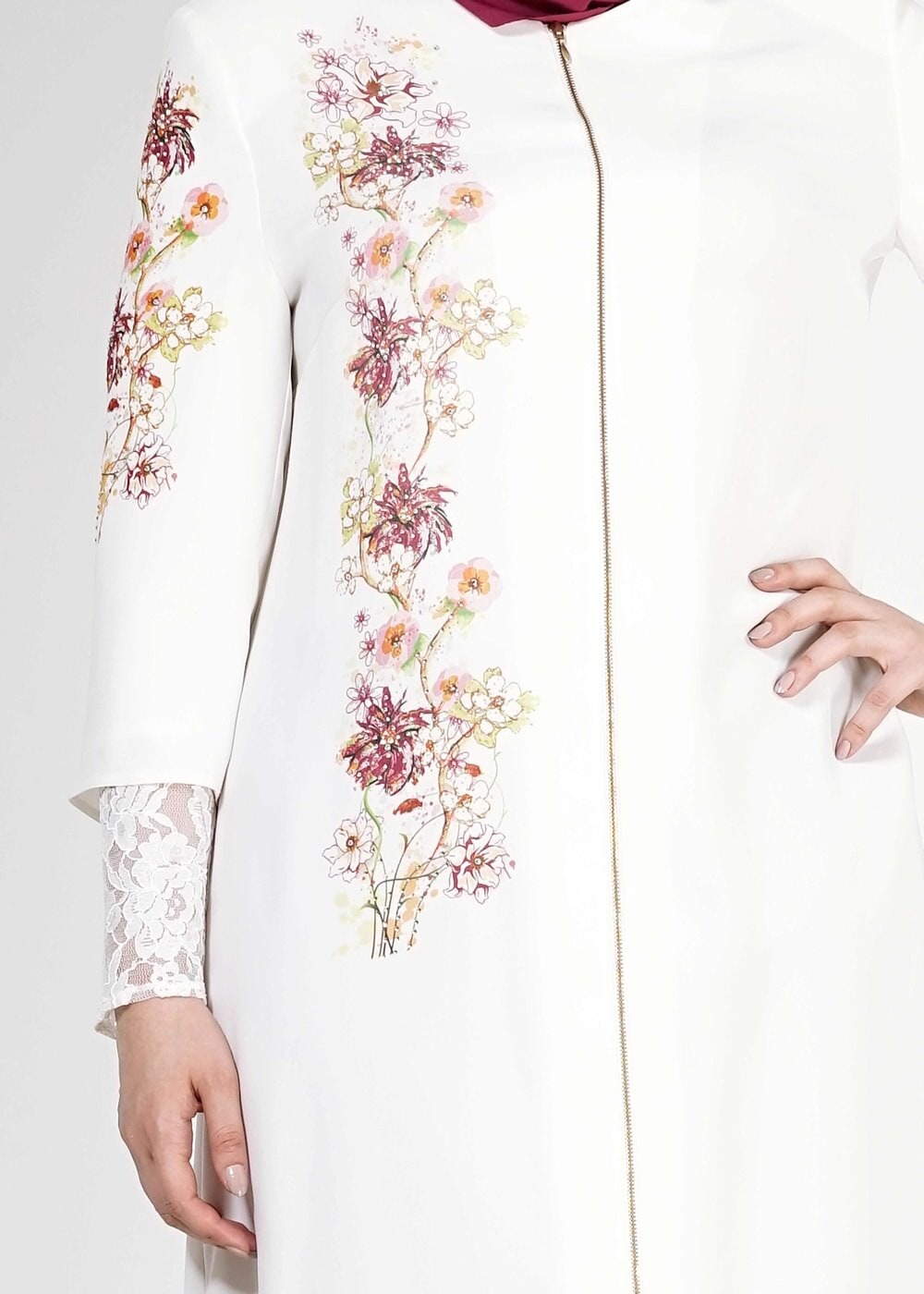 Tesettür giyim FUŞYA 3151P Rado  2Li Tesettür Pnt.Tkm