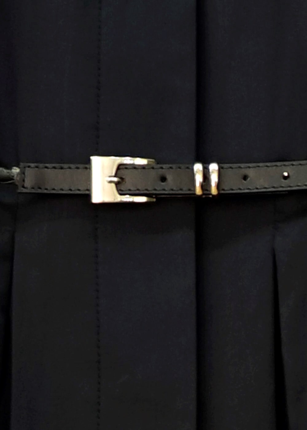 Tesettür giyim LACİVERT DÜĞME DETAYLI TRENÇKOT 1451