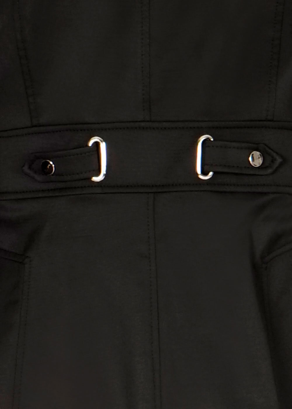 Tesettür giyim SİYAH 1488 Beste Tesettür Trench