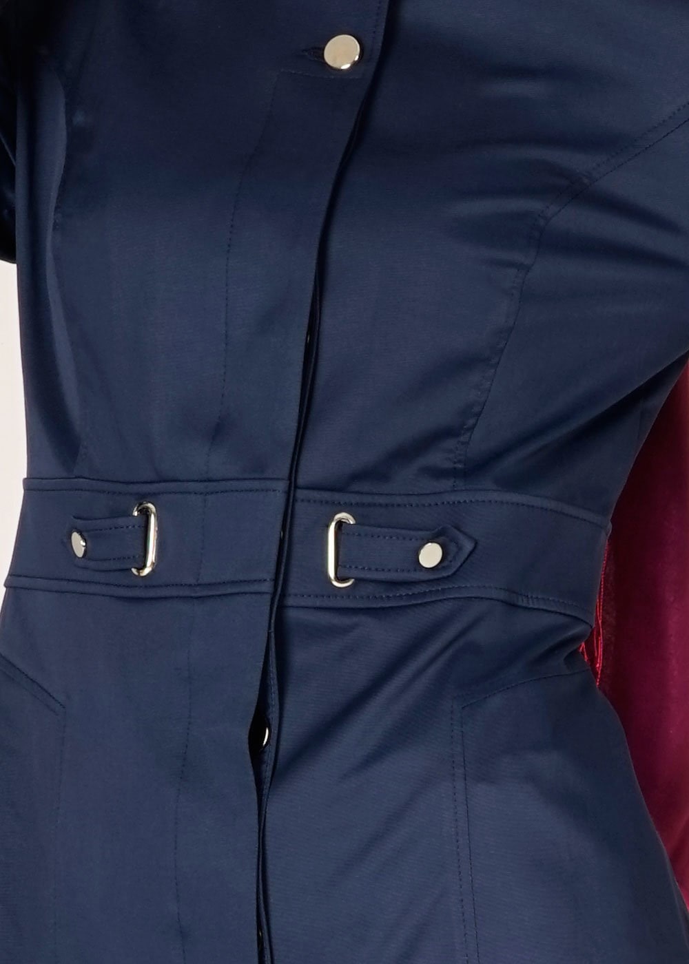 Tesettür giyim LACİVERT 1488 Beste Tesettür Trench