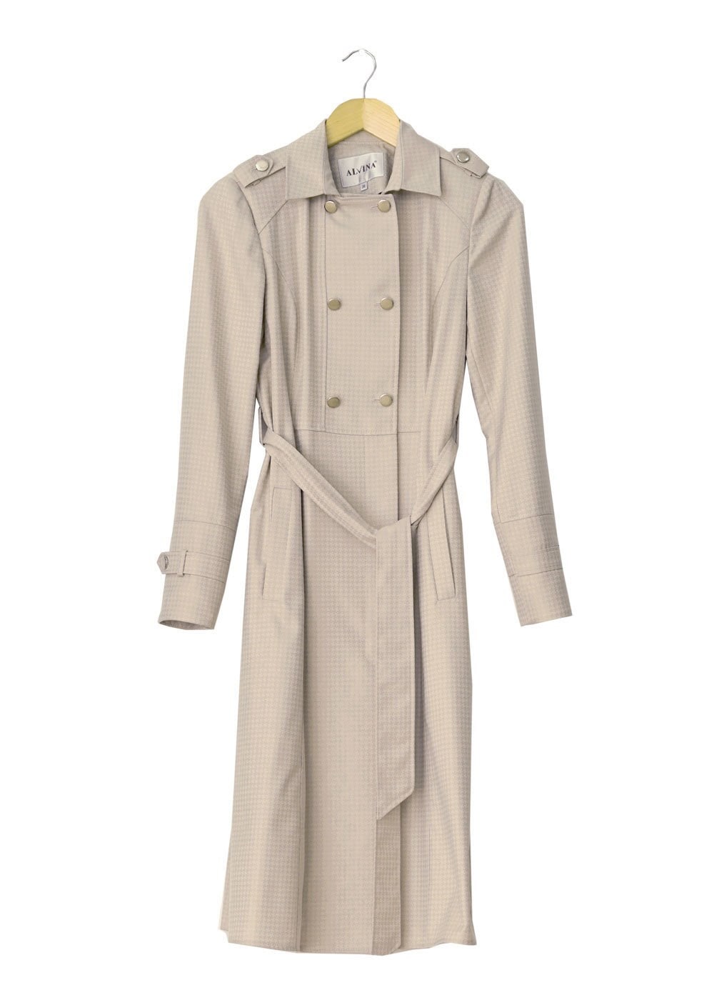 Tesettür giyim BEJ 1506 Crista Tesettür Trench