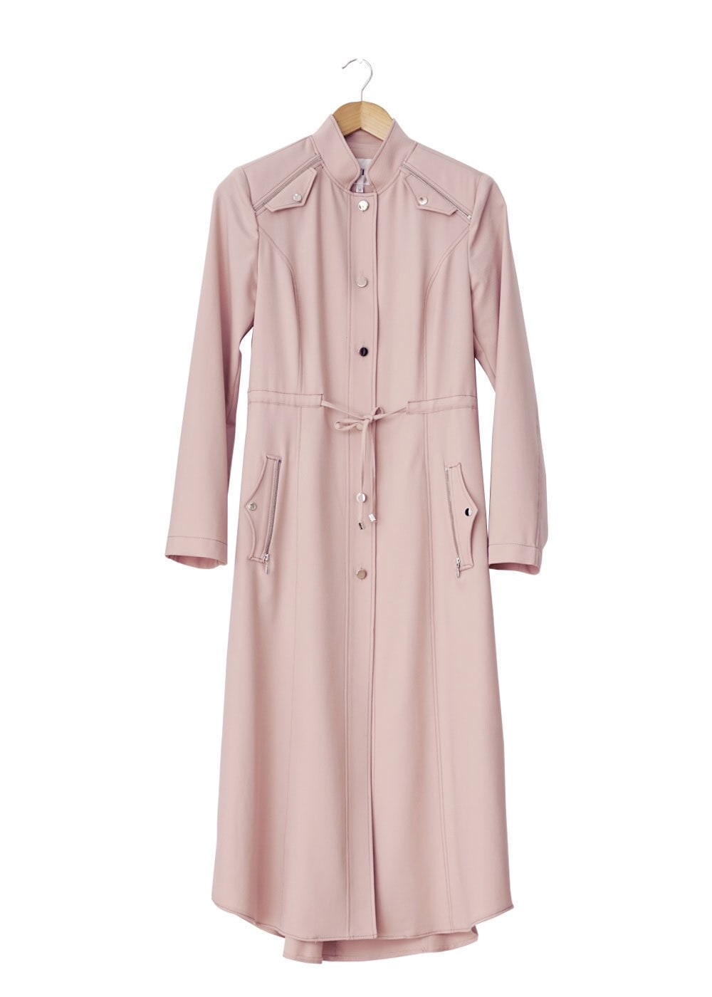 Tesettür giyim PUDRA 1518 DORATES TRENCH 38/46 TEK38