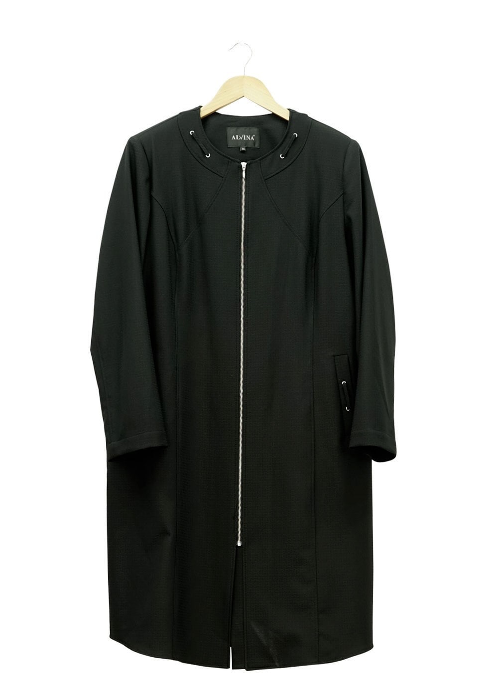 Tesettür giyim SİYAH 1529 Duke Tesettür Trench