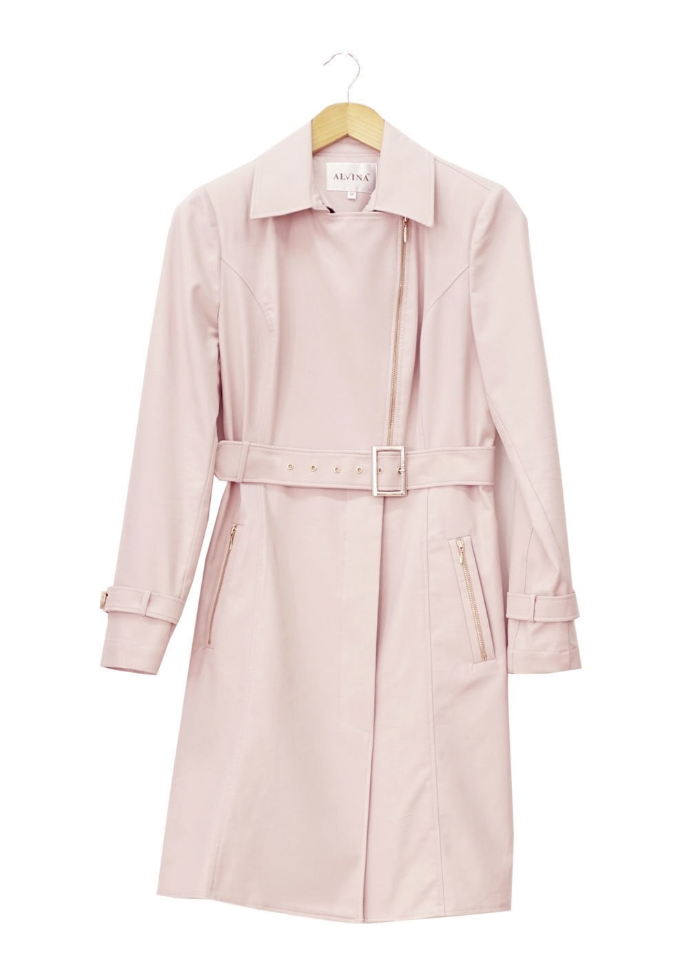 Tesettür giyim PUDRA 1554 Soraya Tesettür Trenç