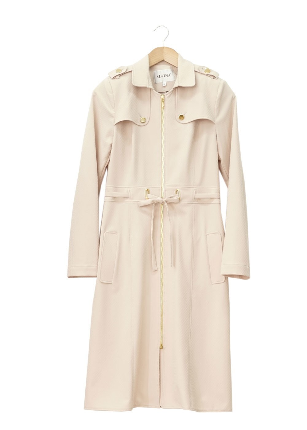 Tesettür giyim BEJ 1555 Duygu Tesettür Trench