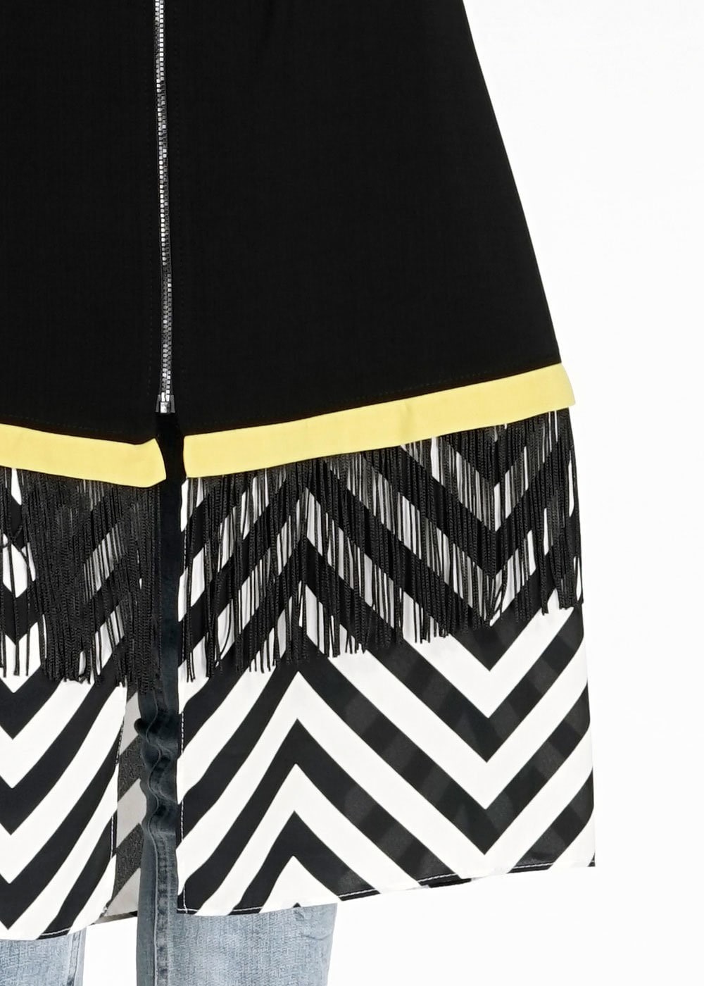 Hijab clothing BLACK 1576 Sufle Tesettür Trench