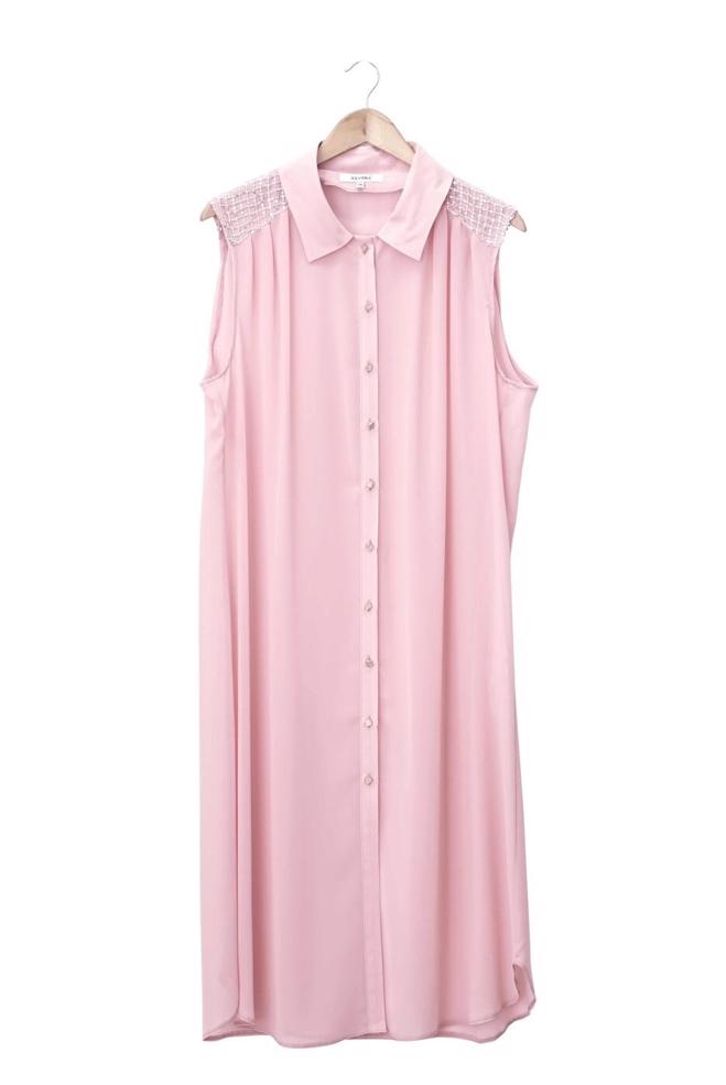 Hijab clothing POWDER 2468 New Multi Tesettür Şifon Yelek - ALVİNA