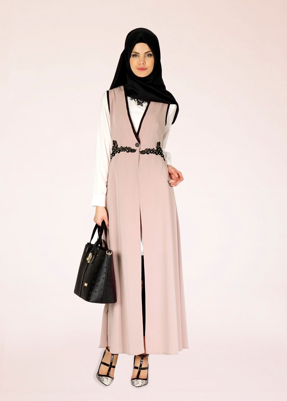 Tesettür giyim BEJ 4580 CARETTA YELEK 36/44(38-40) TEK42