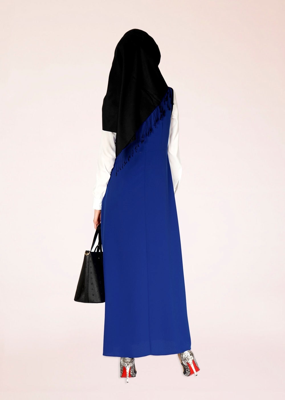 Tesettür giyim LACİVERT 4580 CARETTA YELEK 36/44(38-40) TEK42