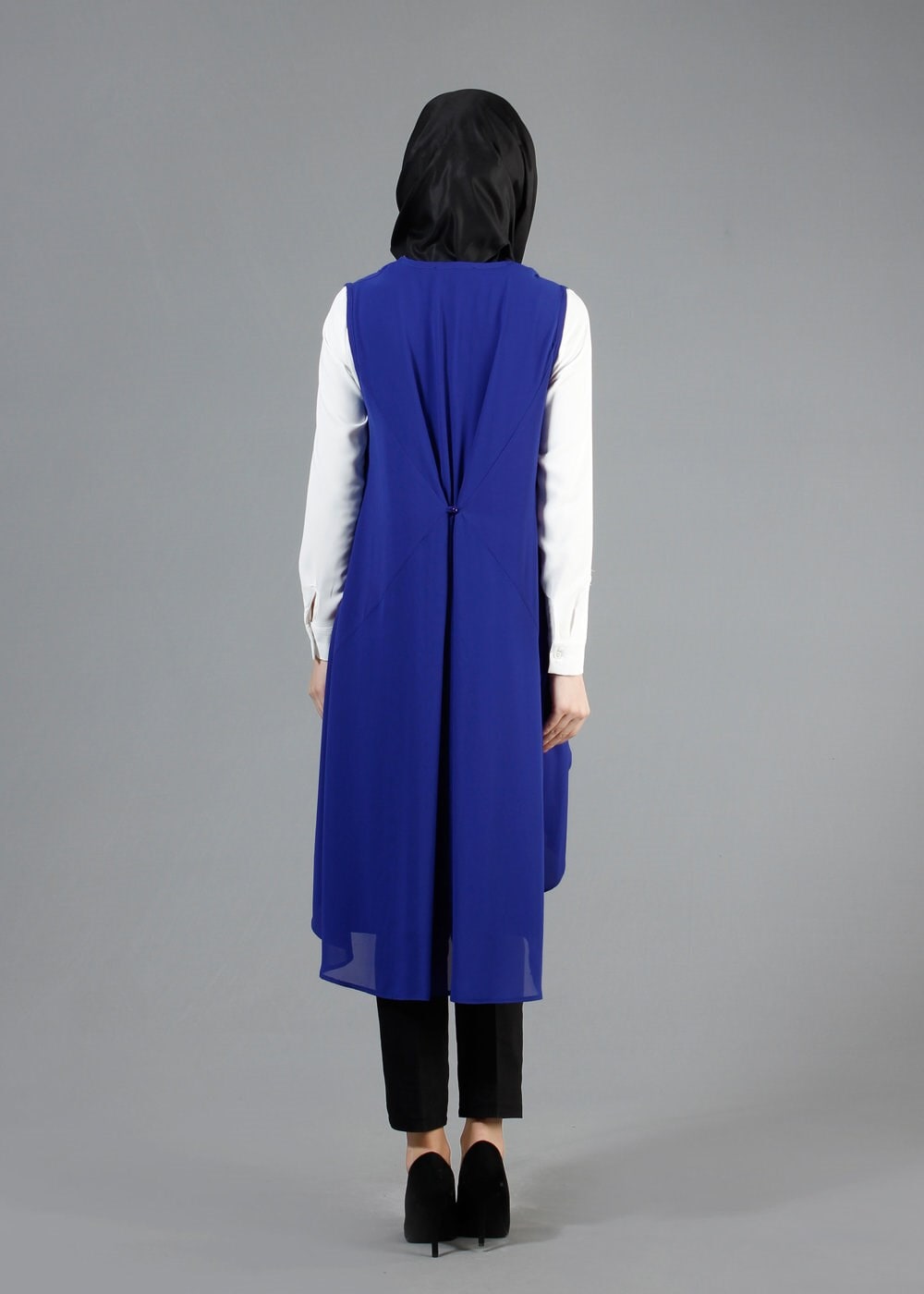 Tesettür giyim LACİVERT 4645 SemiramisTesettür Yelek