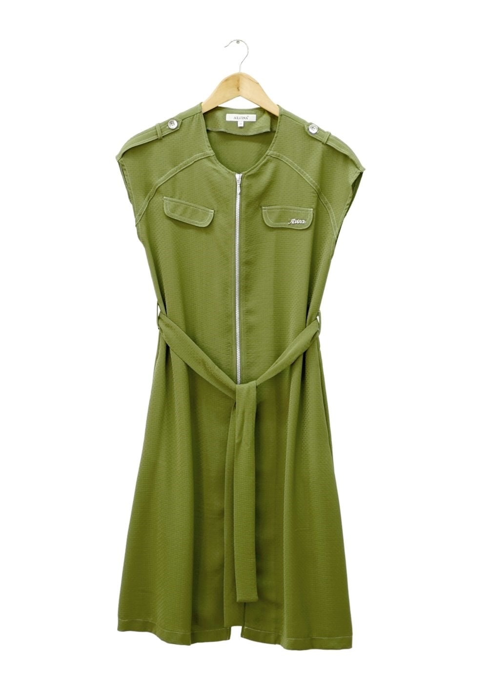 Tesettür giyim YEŞİL 4661 Nazenin Tesettür Yelek