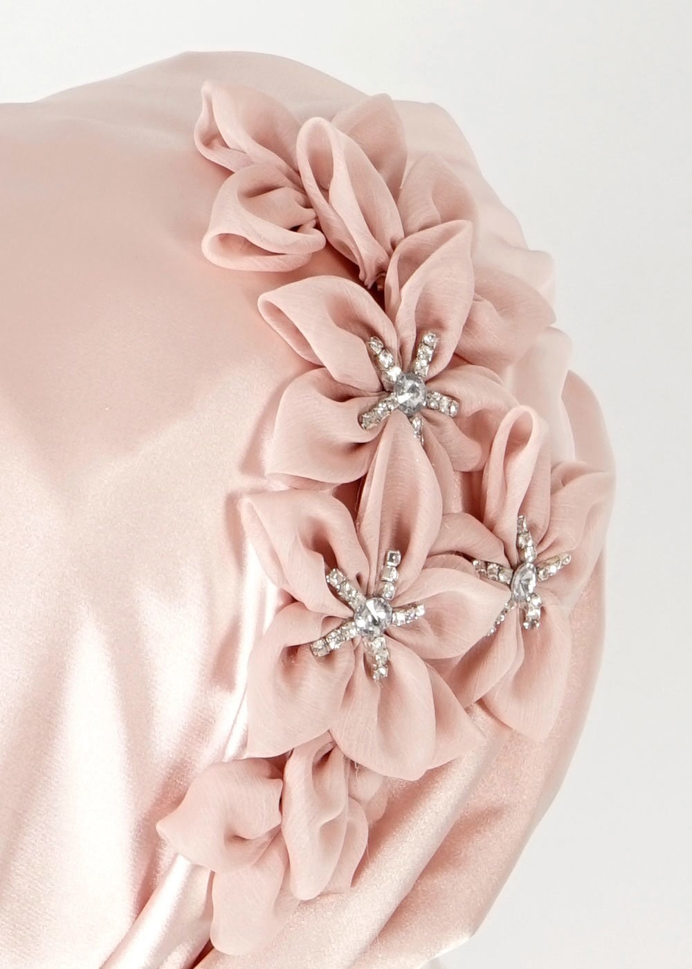 Vêtements hijab POUDRE ÉCHARPE INSTANTANÉE BRODÉE ALVINA GEM 106001