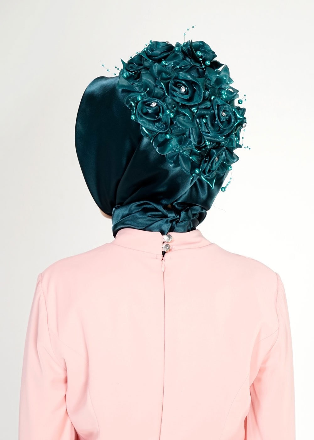 Hijab clothing GREEN 106085 ALVİNA HAZIR EŞARP