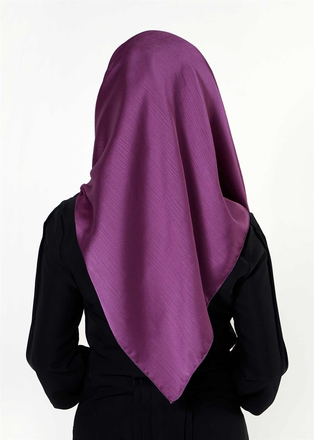 Tesettür giyim MOR ALVİNA PÜSKÜLLÜ ŞAL 50119