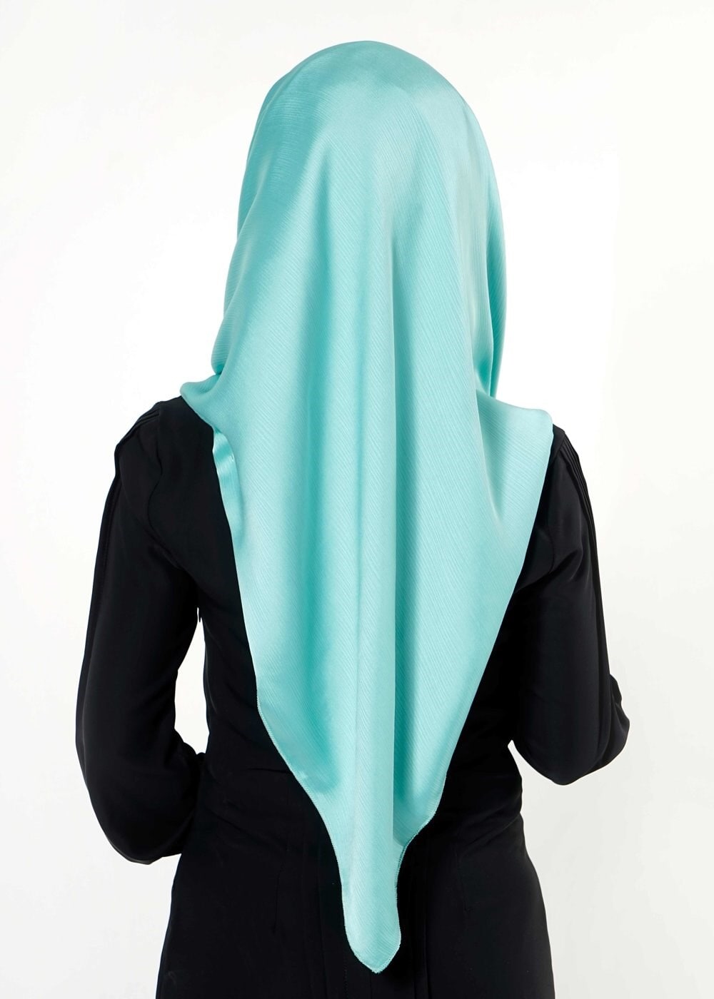 Tesettür giyim YEŞİL ALVİNA PÜSKÜLLÜ ŞAL 50119