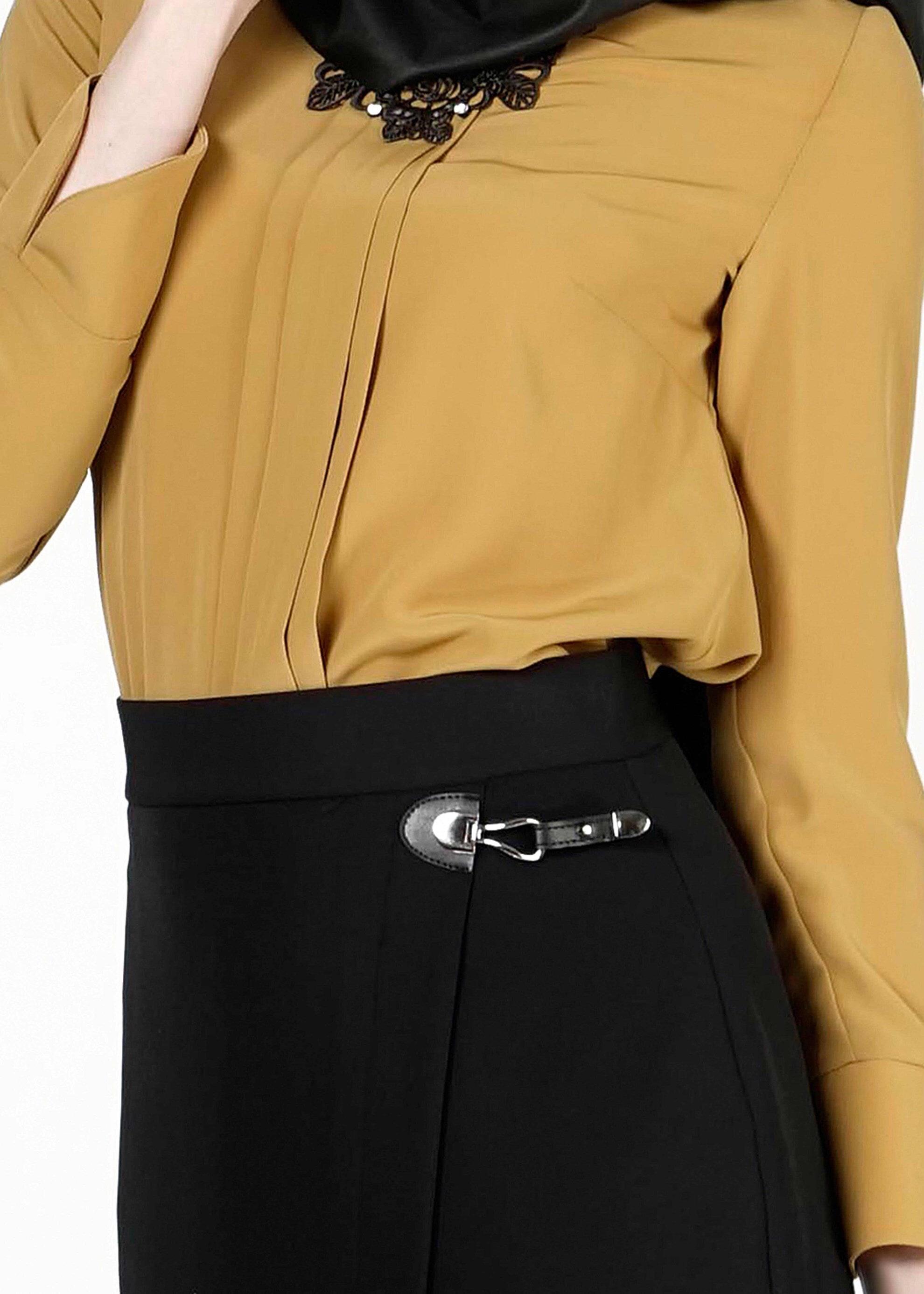 Tesettür giyim SARI 4031 BLUZ