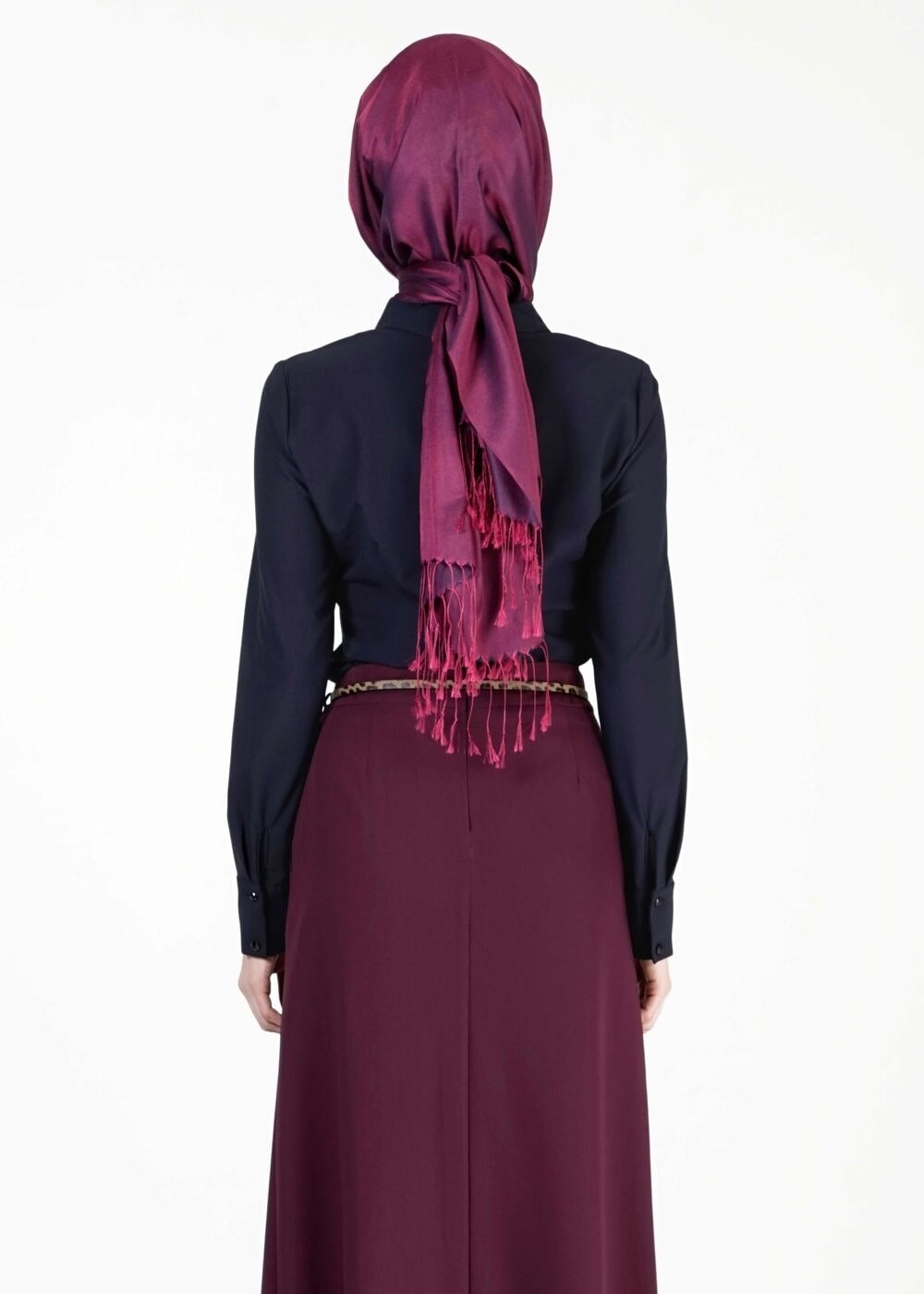 Tesettür giyim LACİVERT 4063 BLUZ