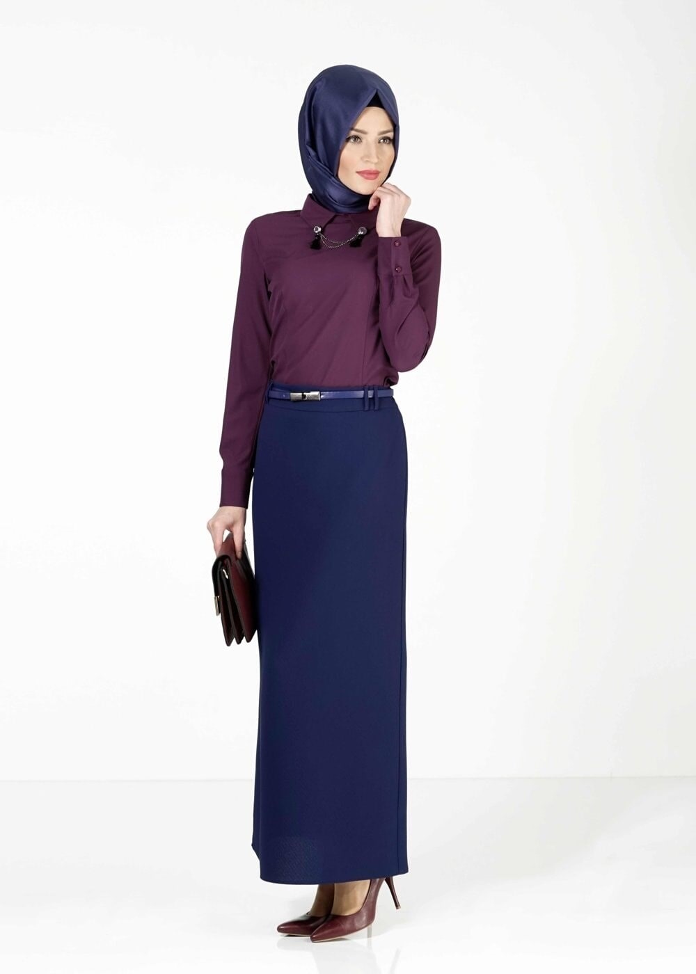 Tesettür giyim MÜRDÜM 4063 BLUZ