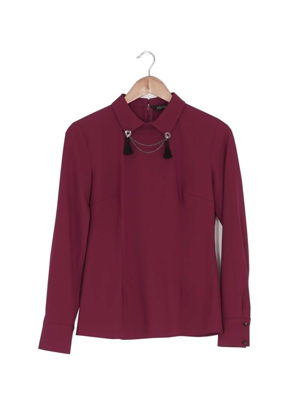 Tesettür giyim BORDO 4063 BLUZ