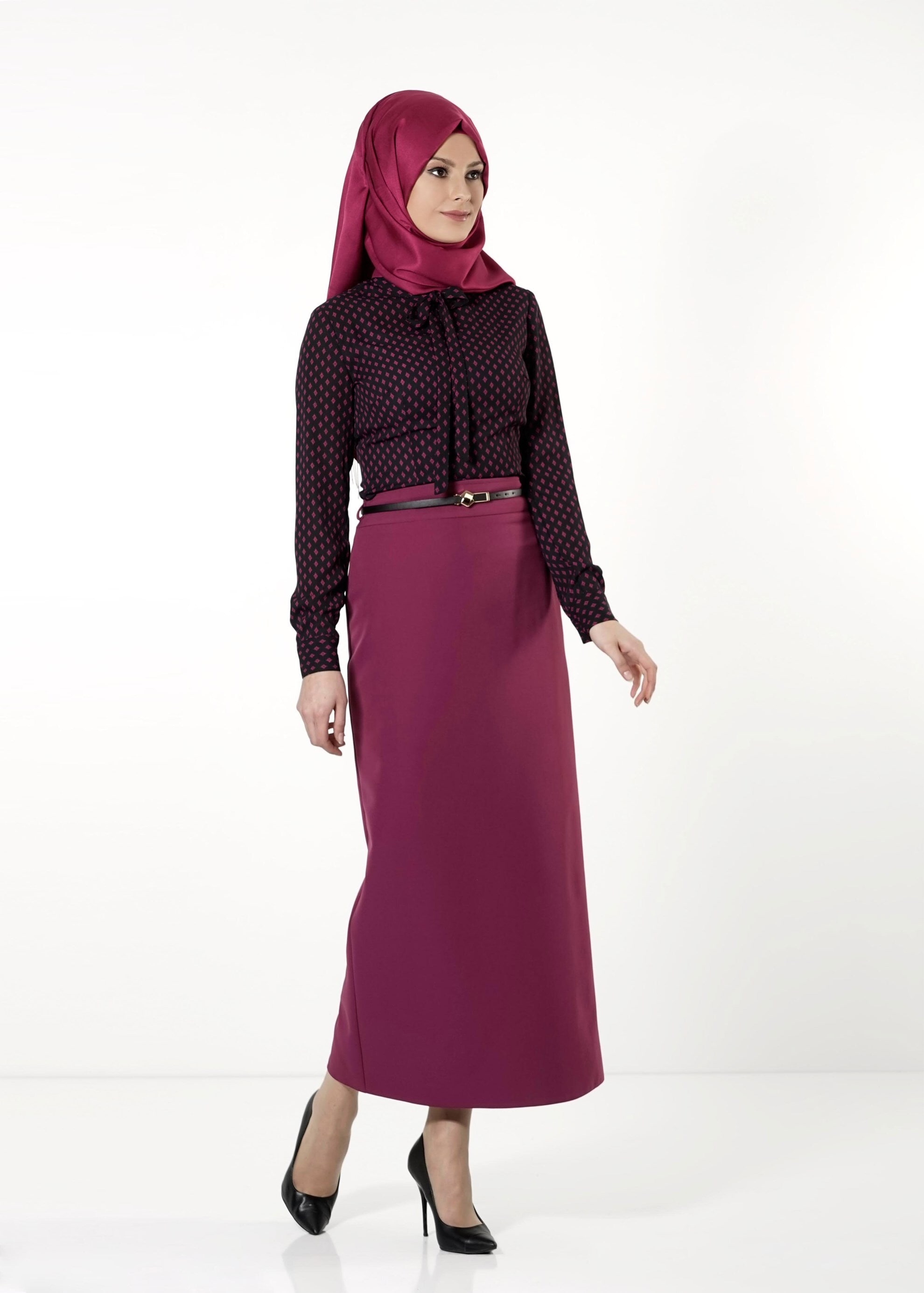 Tesettür giyim SİYAH 4081 BLUZ