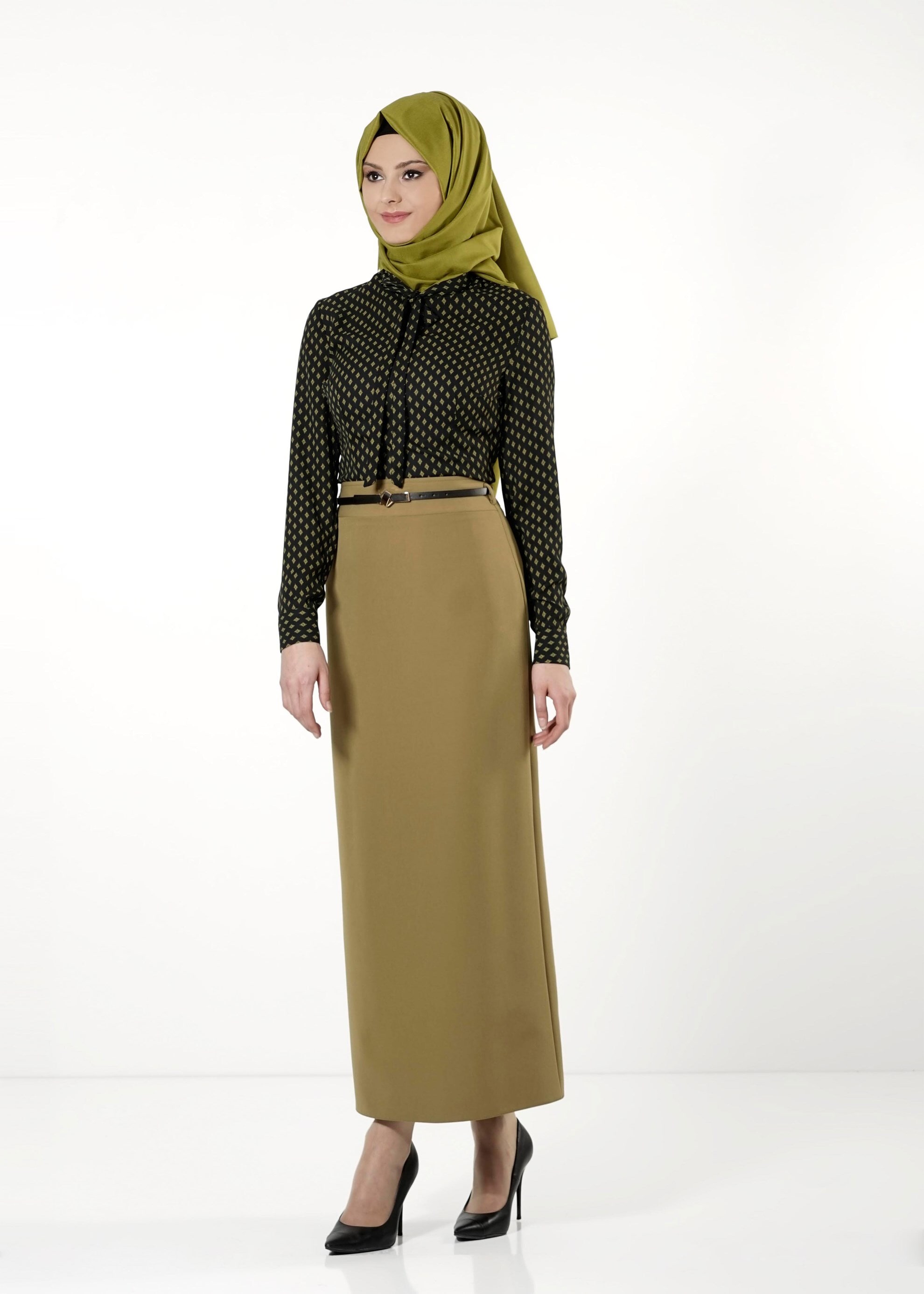 Tesettür giyim SİYAH 4081 BLUZ