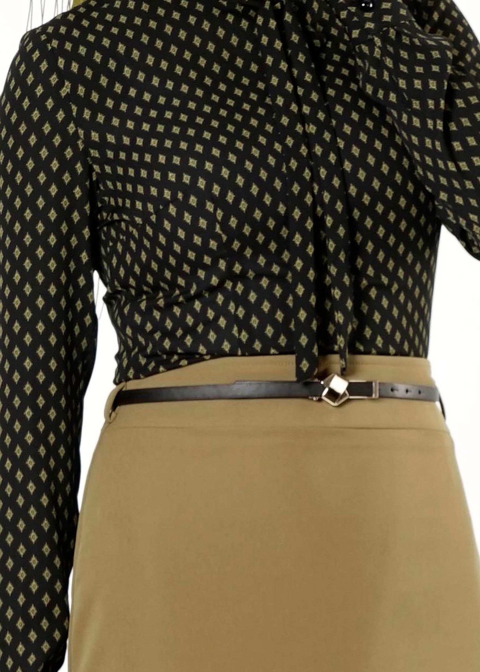 Tesettür giyim SİYAH 4081 BLUZ