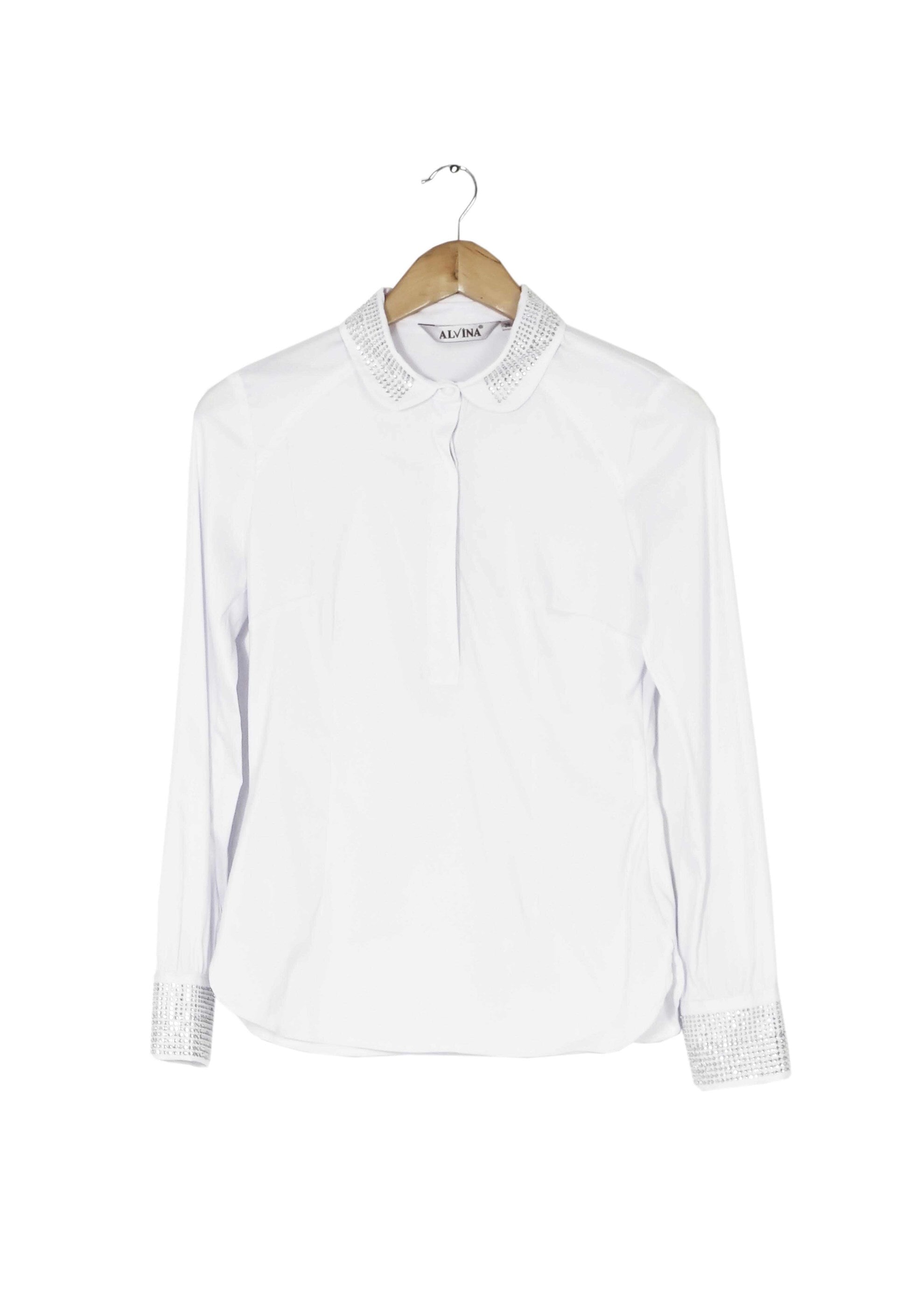 Tesettür giyim BEYAZ TAŞ DETAYLI BLUZ 4864 