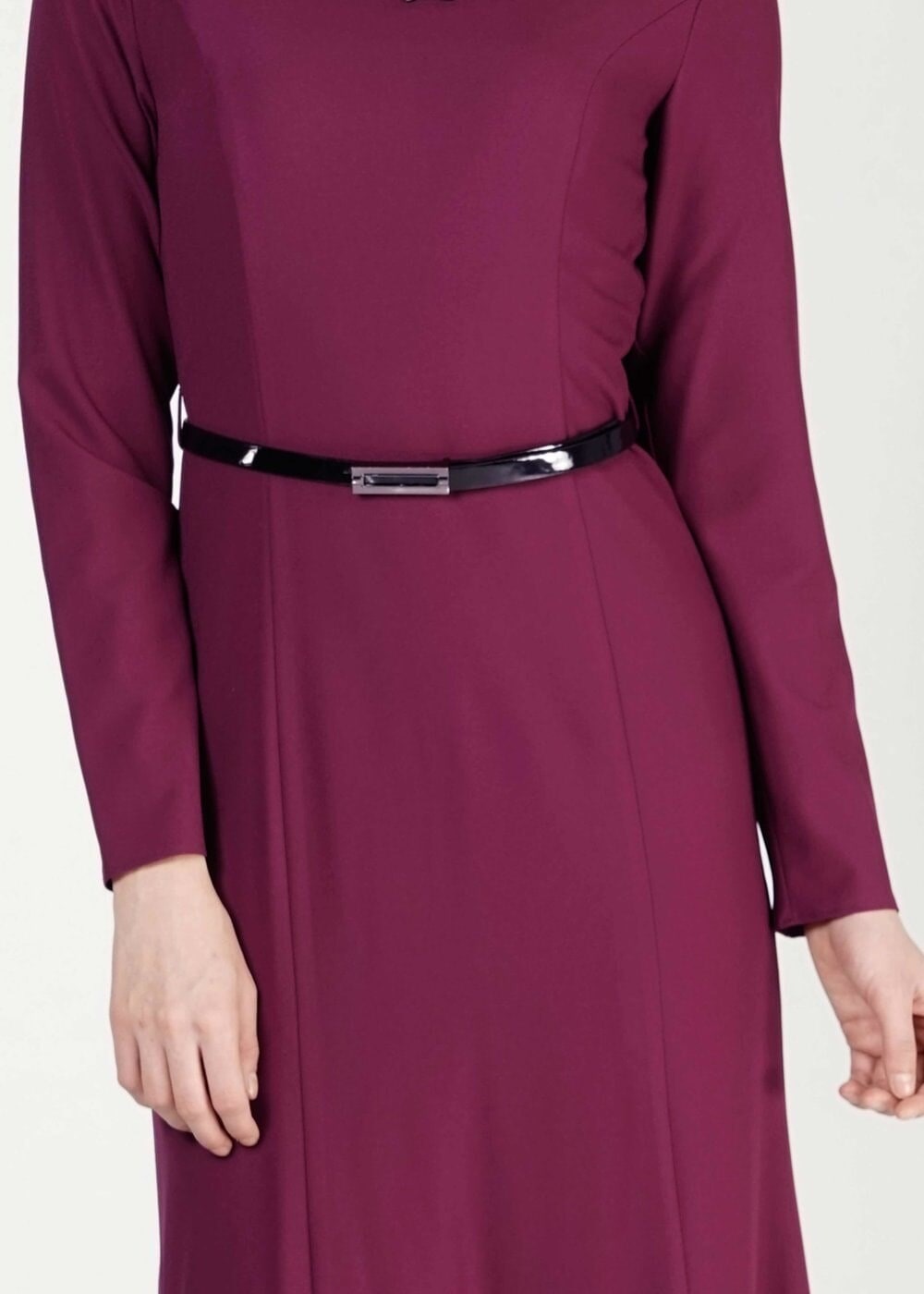 Tesettür giyim MÜRDÜM BASIC ELBİSE 4038 