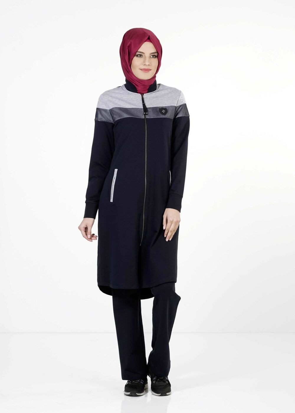 Tesettür giyim LACİVERT 4117 EŞOFMAN TAKIMI