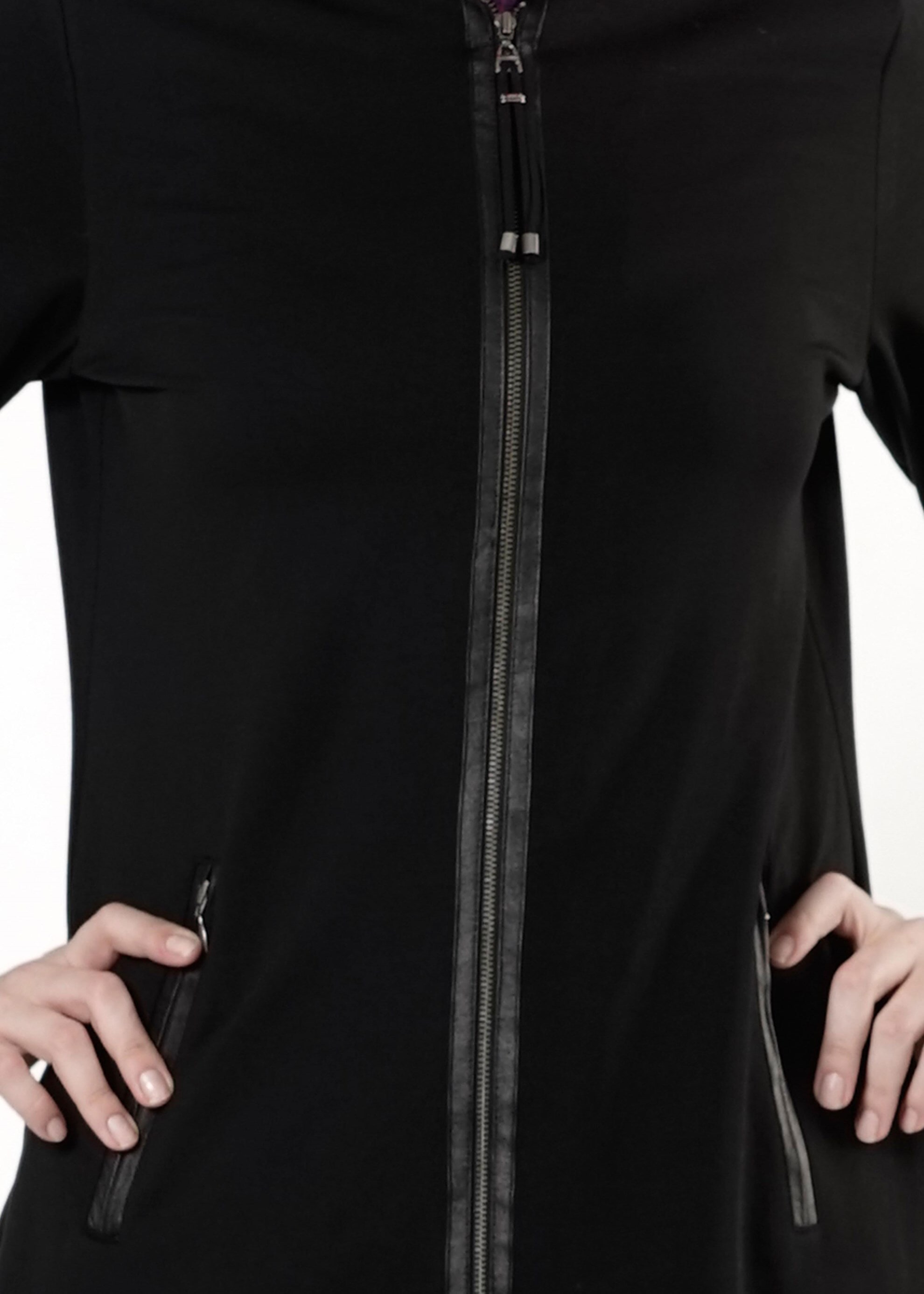 Tesettür giyim SİYAH 4118 EŞOFMAN TAKIMI