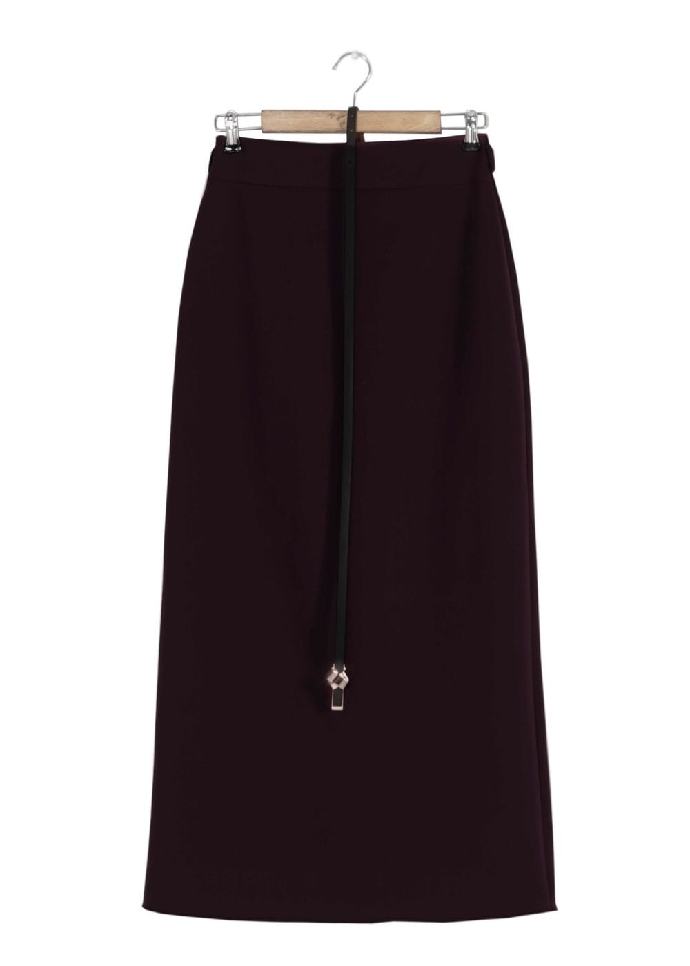 Tesettür giyim SİYAH DÜZ KESİM ETEK 6770 