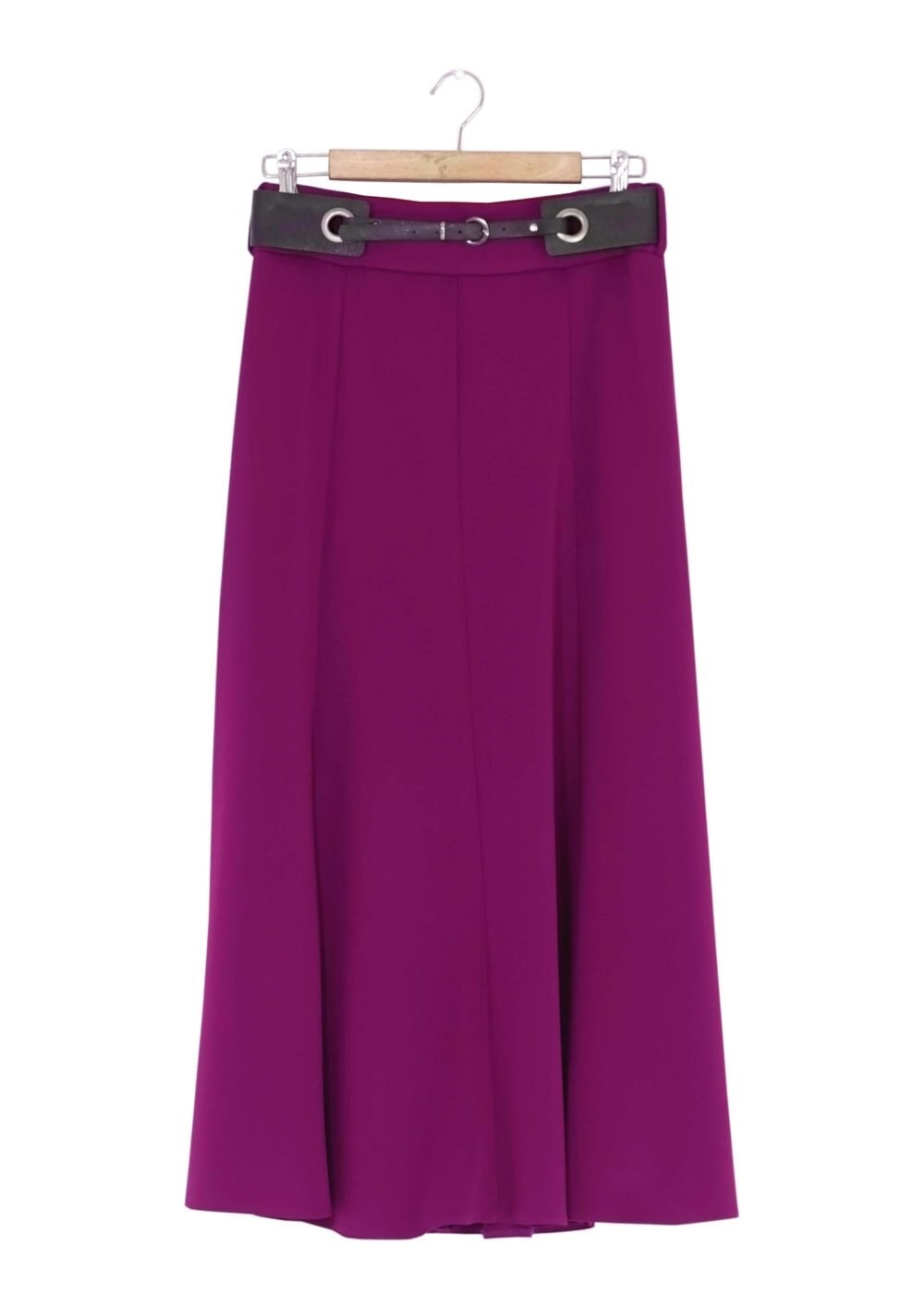 Tesettür giyim MOR PARÇALI ETEK 6773 