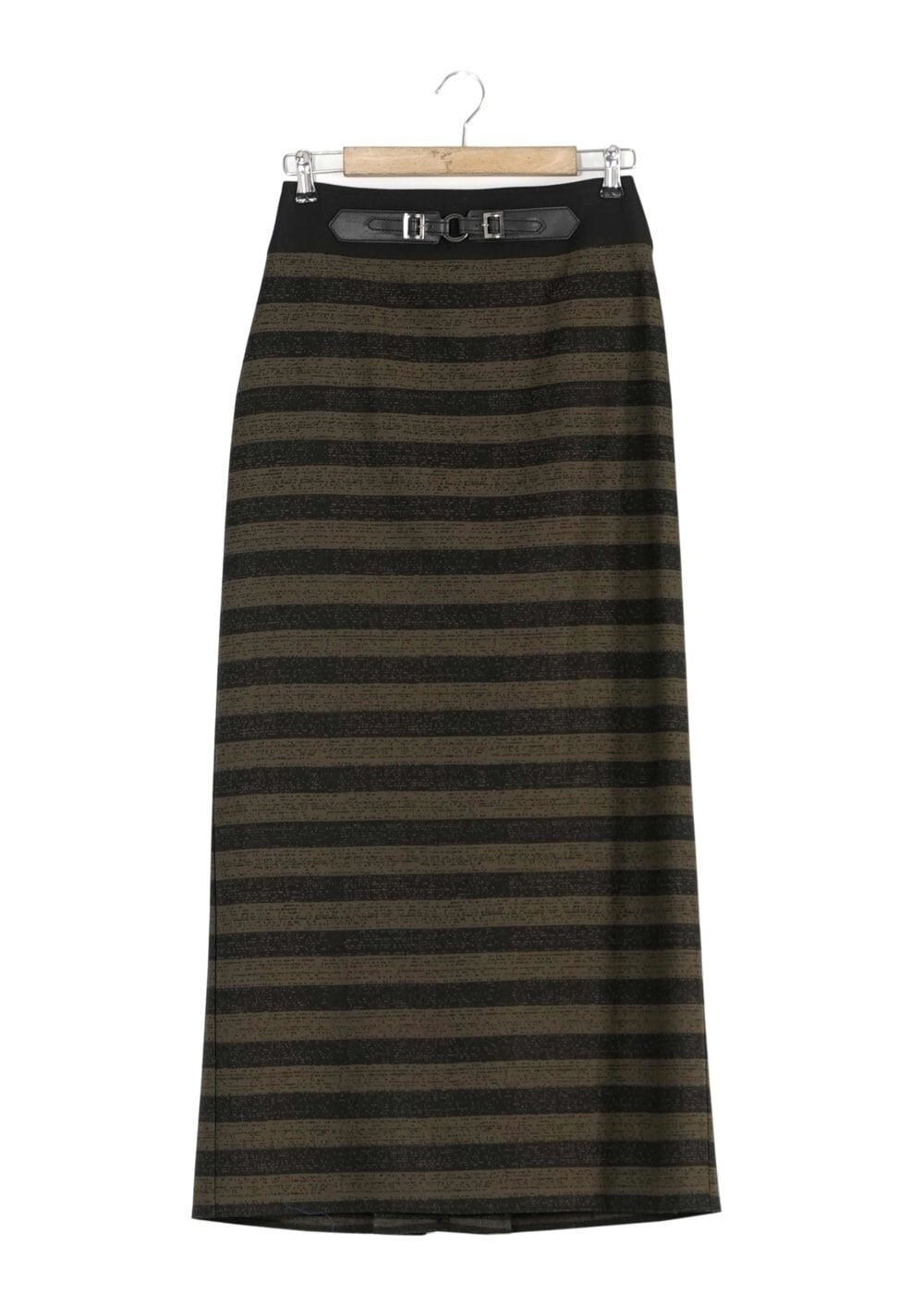 Tesettür giyim HAKİ 6774 ETEK