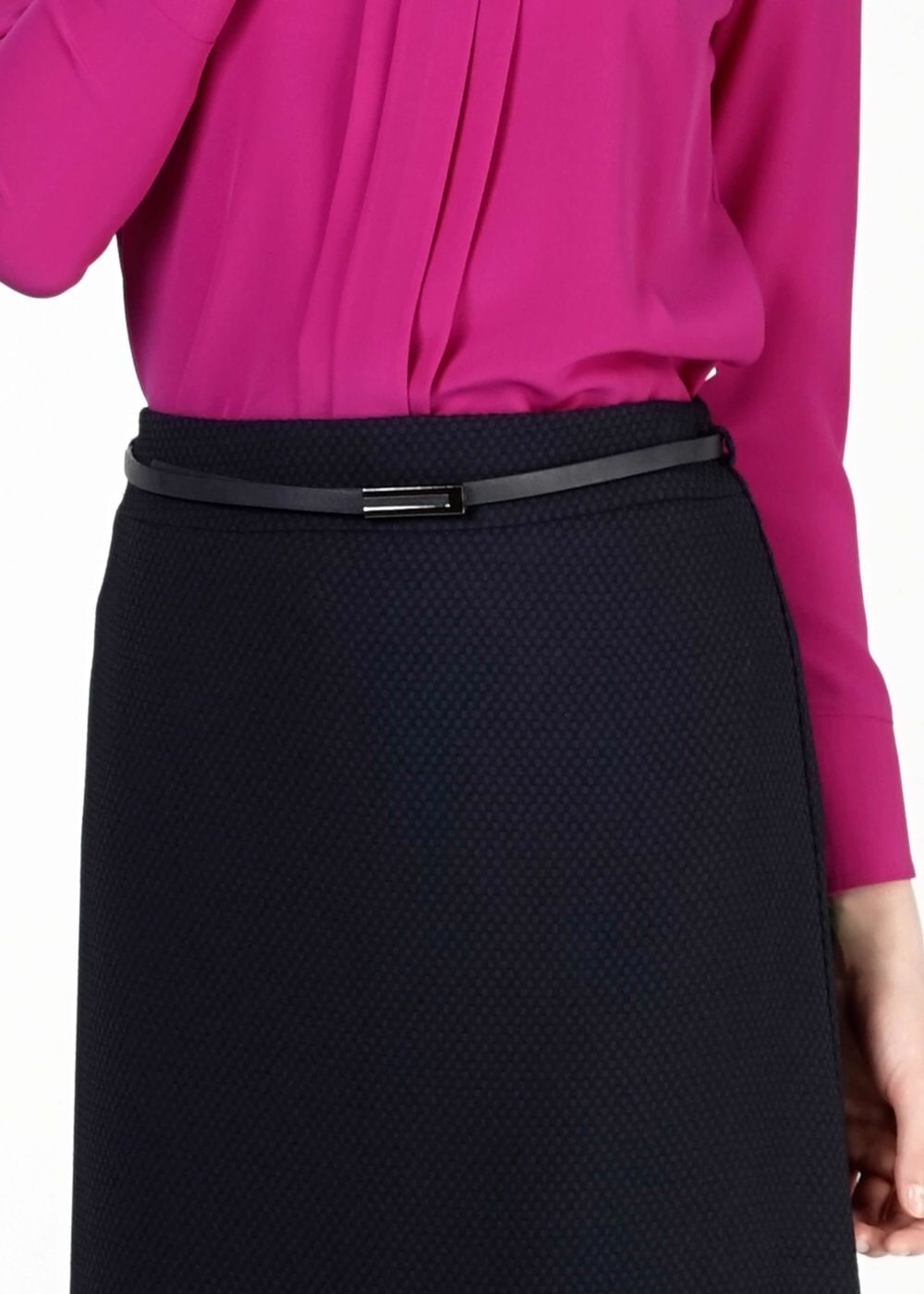 Tesettür giyim SİYAH A KESİM ETEK 6778 