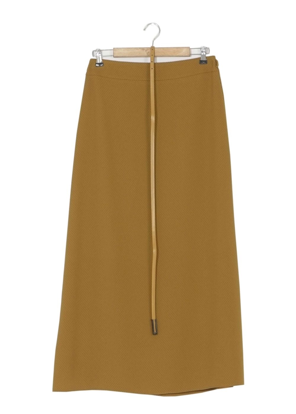 Tesettür giyim SARI A KESİM ETEK 6778 