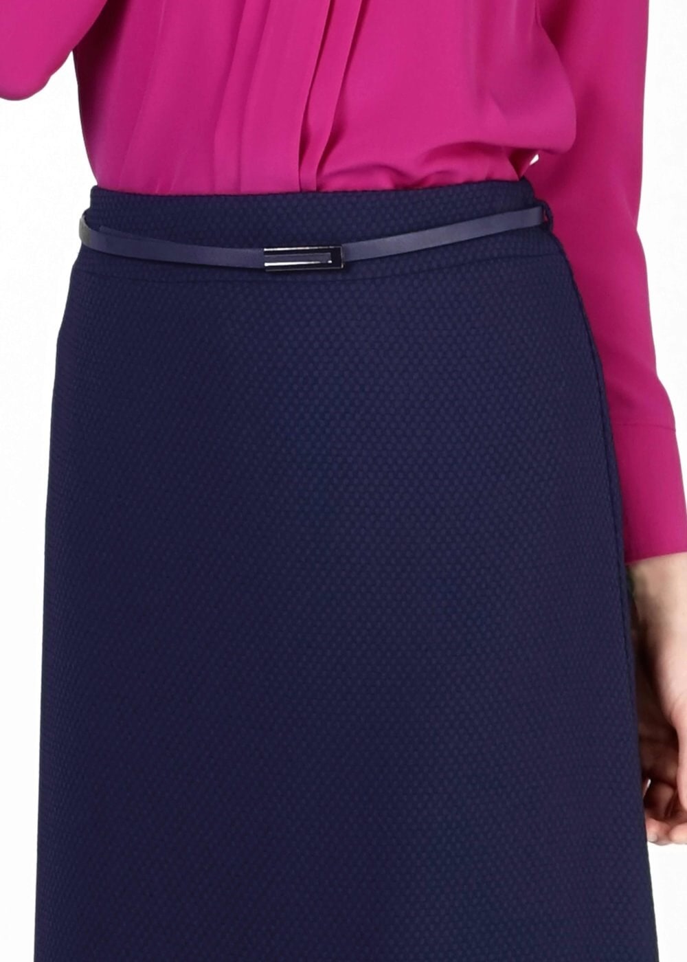 Tesettür giyim LACİVERT A KESİM ETEK 6778 