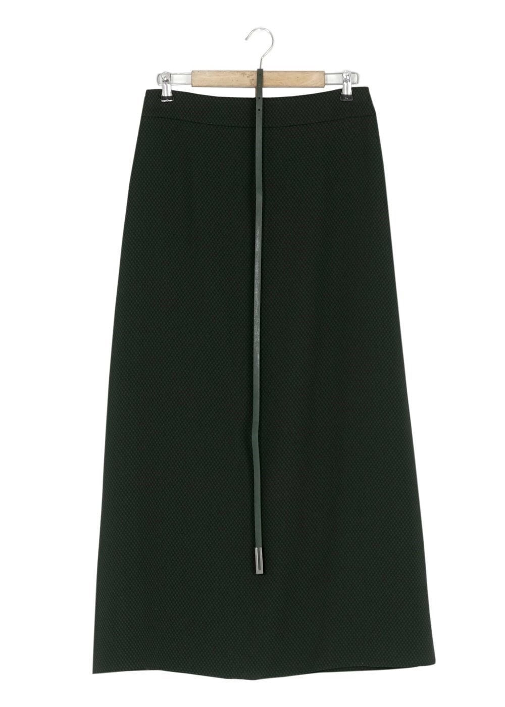 Tesettür giyim YEŞİL A KESİM ETEK 6778 