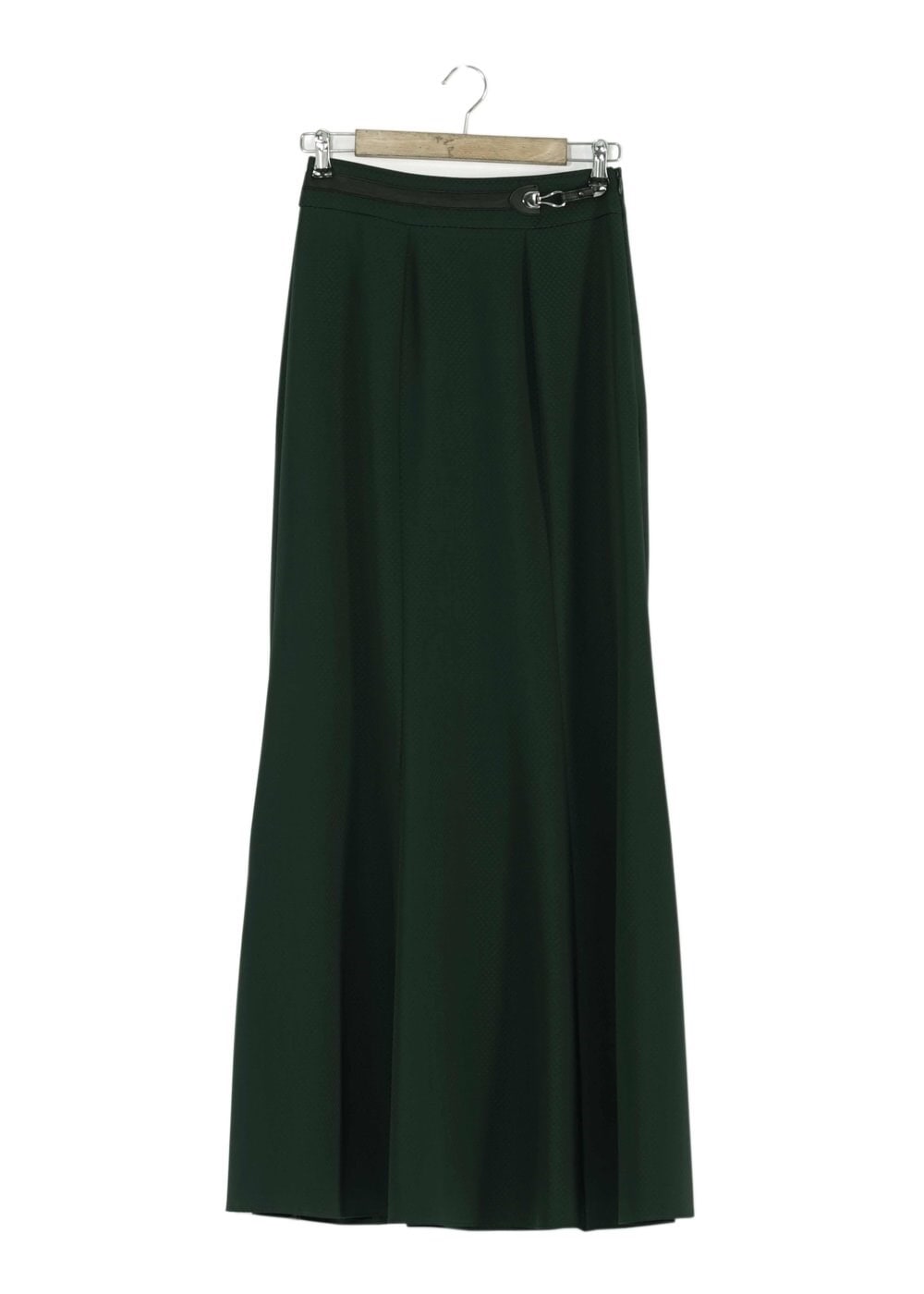 Tesettür giyim YEŞİL BALIK KESİM ETEK 6788 