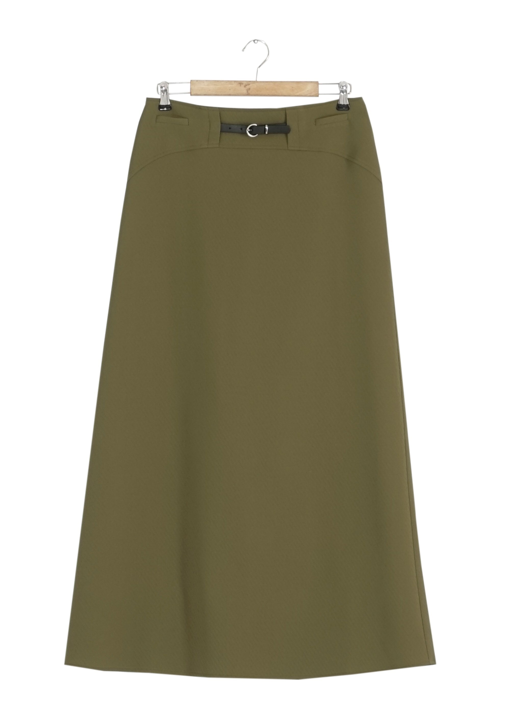 Tesettür giyim YEŞİL A KESİM ETEK 6804 