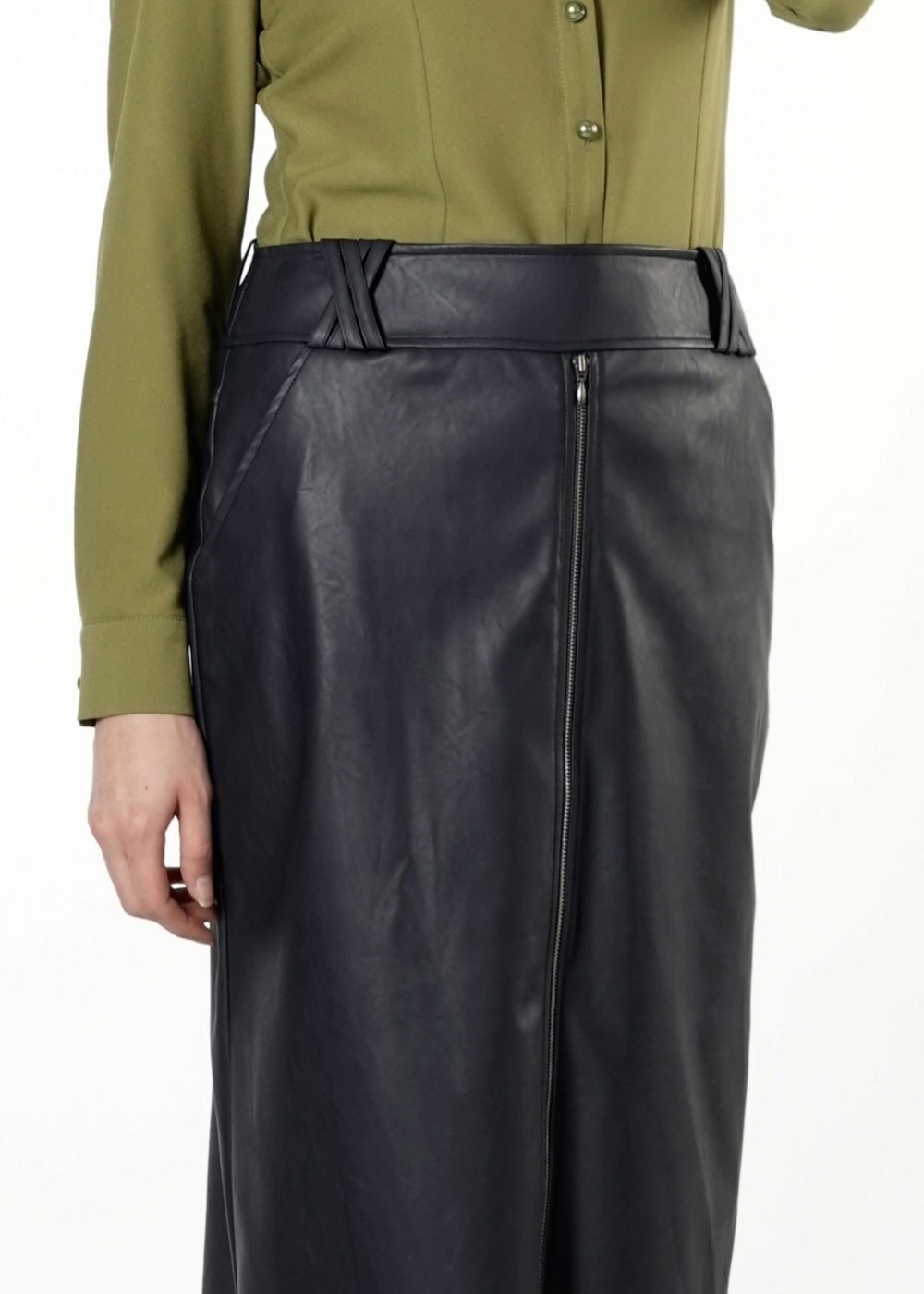 Tesettür giyim LACİVERT 6808 ETEK