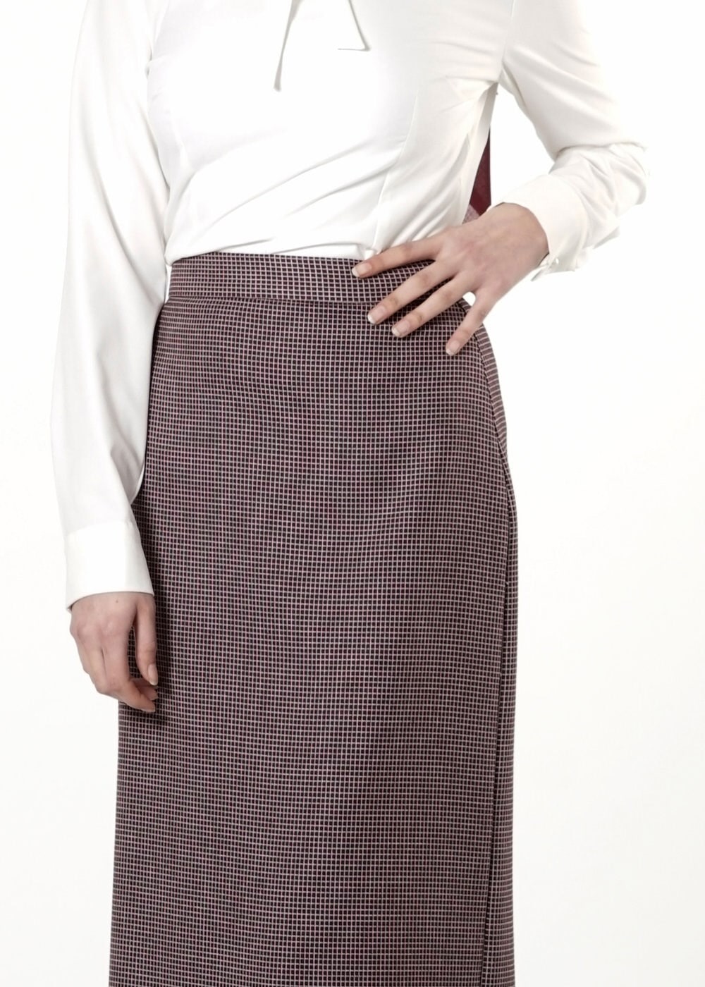 Tesettür giyim MÜRDÜM 6821 ETEK