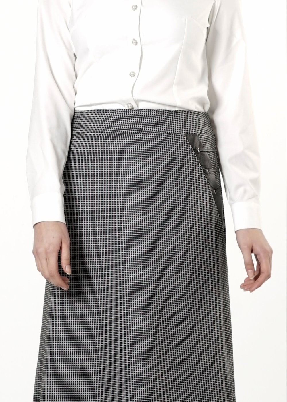 Tesettür giyim SİYAH 6822 ETEK