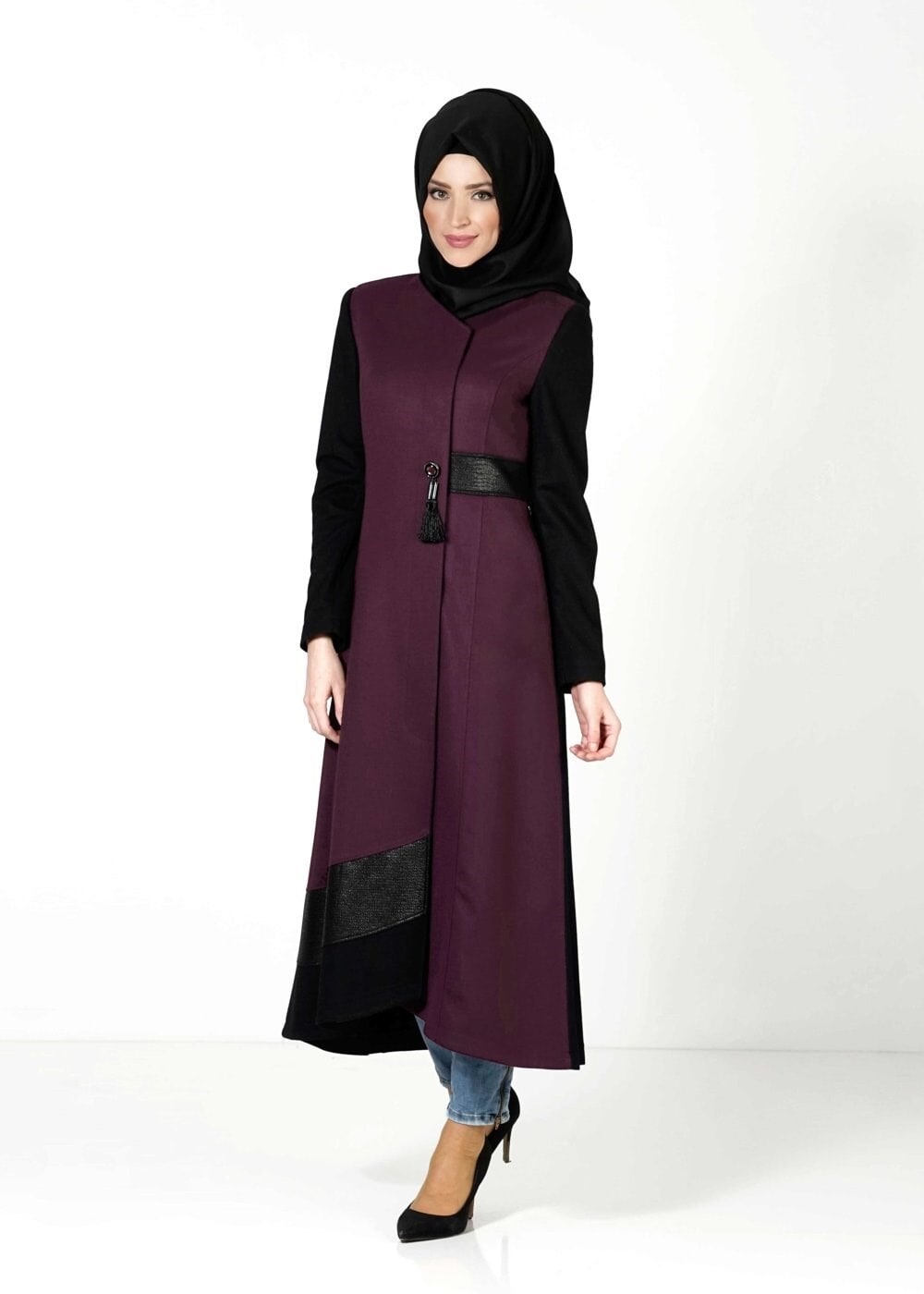 Tesettür giyim MÜRDÜM 9348 KABAN
