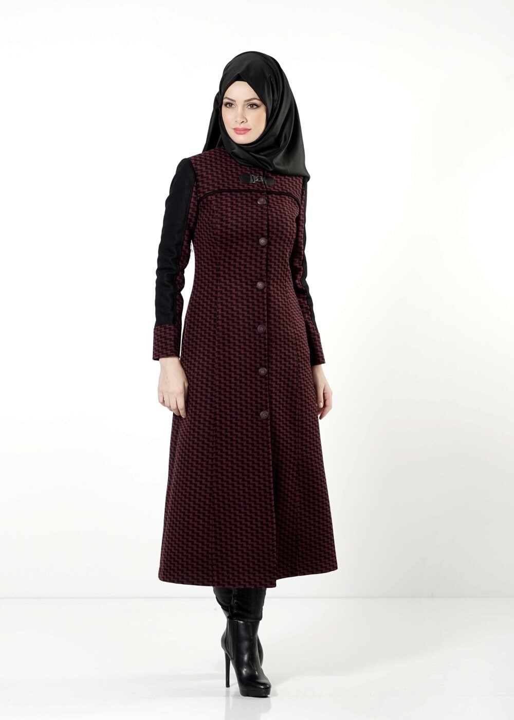 Tesettür giyim MÜRDÜM 9355 KABAN 