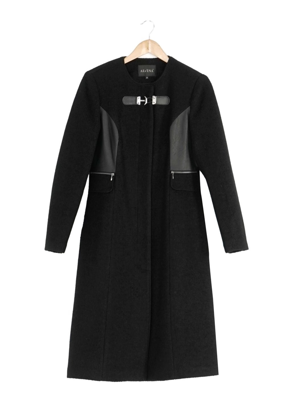 Tesettür giyim SİYAH 9366 KABAN