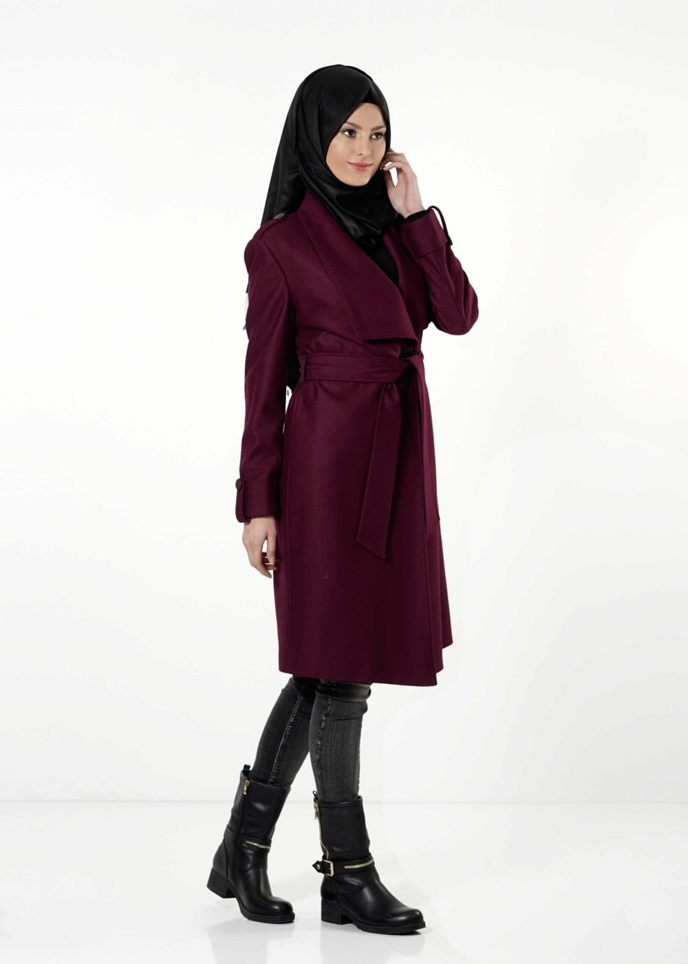 Tesettür giyim MÜRDÜM 9399 KABAN