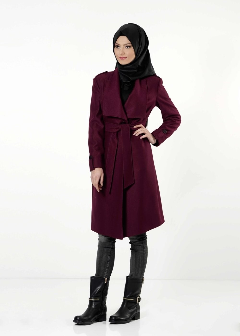 Tesettür giyim MÜRDÜM 9399 KABAN