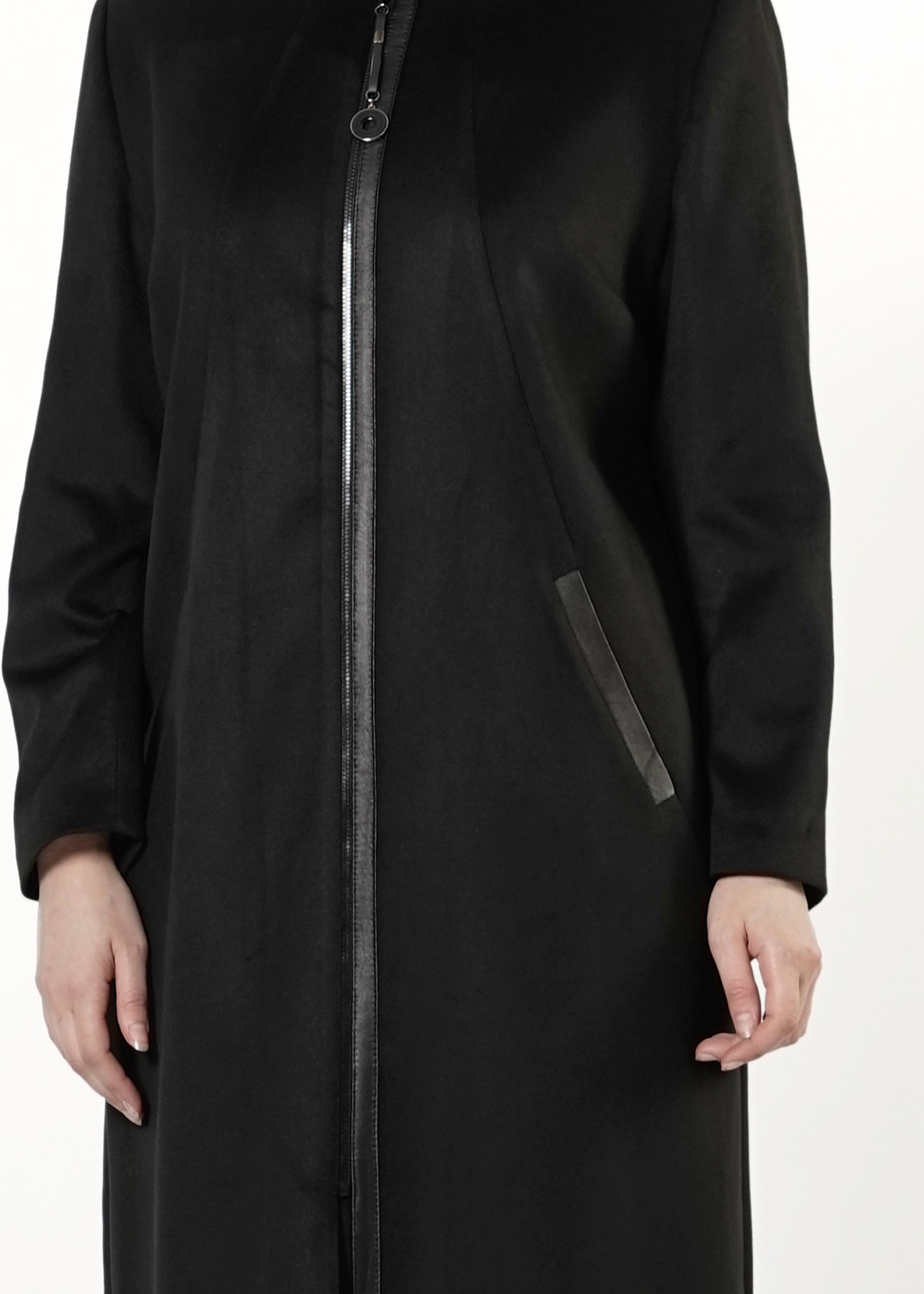 Tesettür giyim SİYAH 9405 KABAN