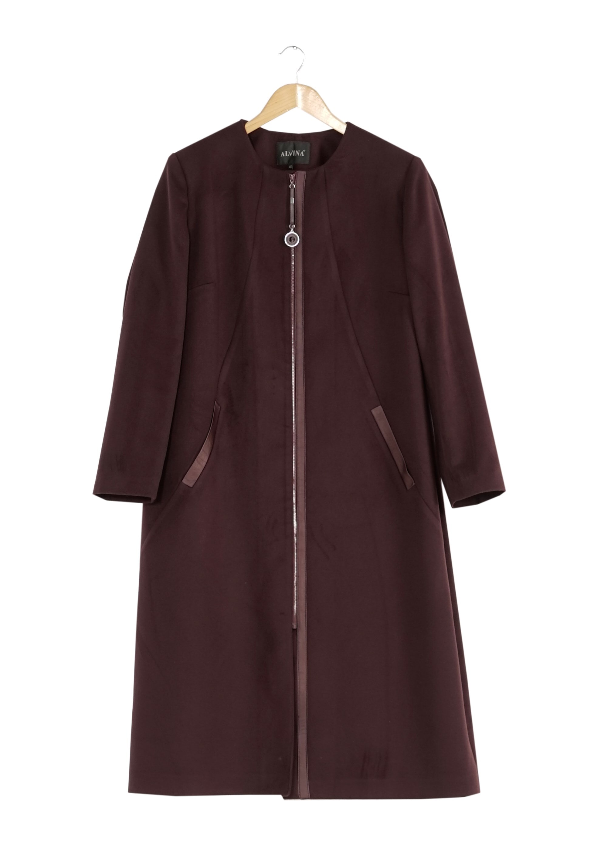 Tesettür giyim BORDO 9405 KABAN