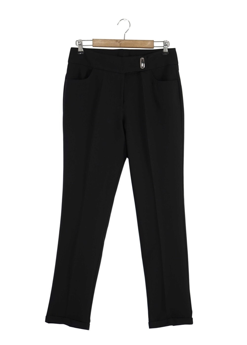 Tesettür giyim SİYAH KLASİK PANTOLON 7880 